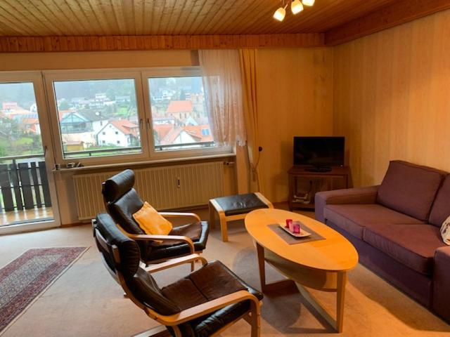 Ferienwohnung Haus Dorfblick Dörrenbach Exterior foto