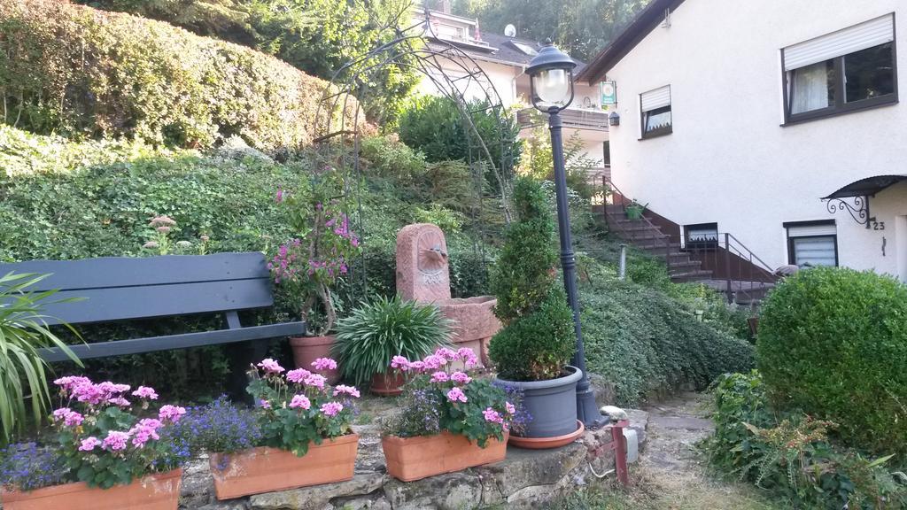 Ferienwohnung Haus Dorfblick Dörrenbach Exterior foto